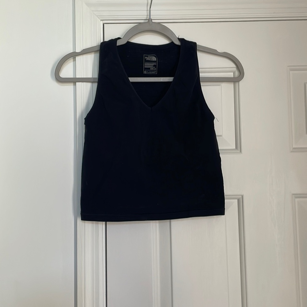 NorthFace Cropped Tank with built in sports bra